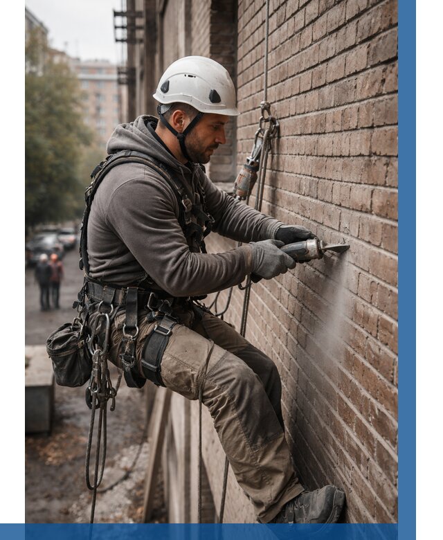 Расшивка кирпичных швов в Барнауле от 607 р. | ВЫСОТНИК-Брн