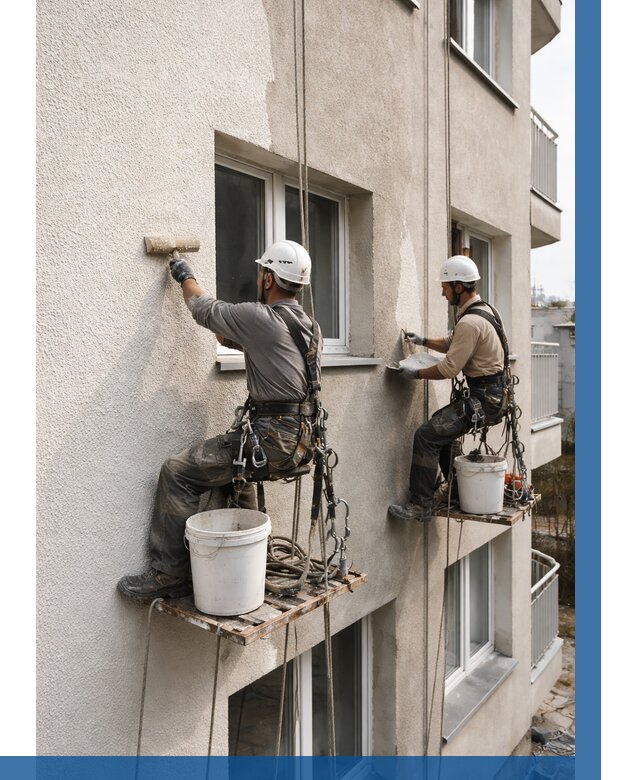 Нанесение короеда на фасад в Барнауле от 455 р. | ВЫСОТНИК-Брн