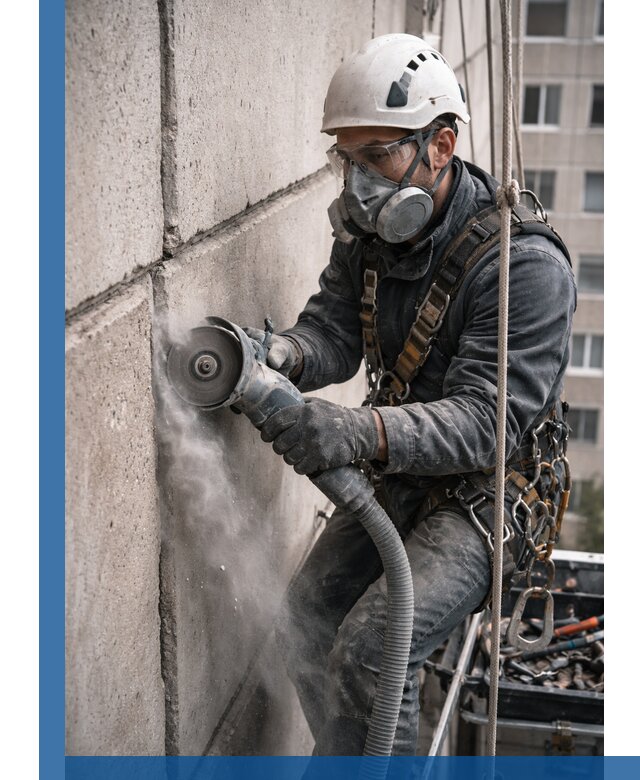 Штробление межпанельных швов в Барнауле качественно и быстро