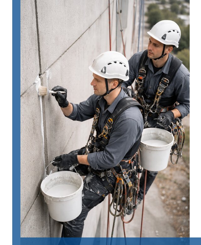 Противогрибковая обработка швов в Барнауле для фасадов и кровель