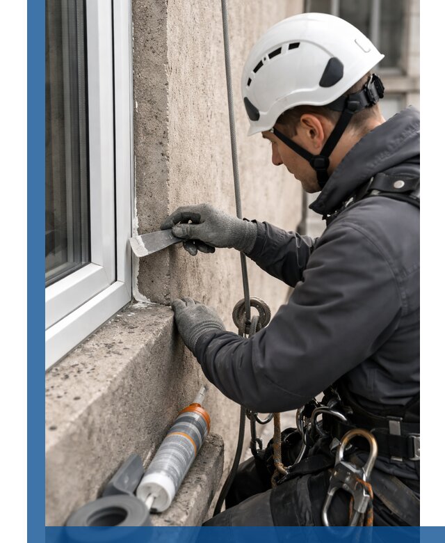 Герметизация монтажных швов окон в Барнауле с гарантией качества