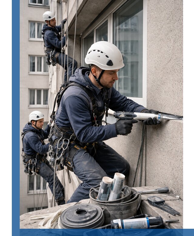 Герметизация швов лоджии в Барнауле профессионально и надежно