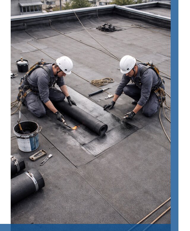 Ремонт мягкой кровли под ключ в Барнауле от 708 р. | ВЫСОТНИК-Брн