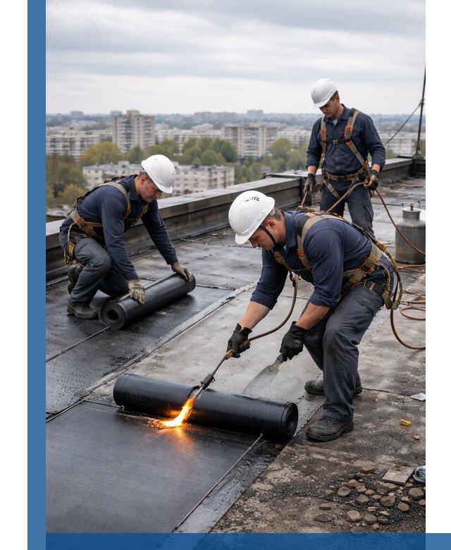 Ремонт наплавляемой кровли в Барнауле качественно и надежно