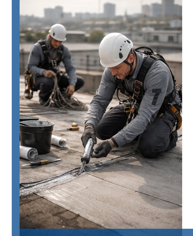 Аварийное и капитальное устранение протечек кровли в Барнауле