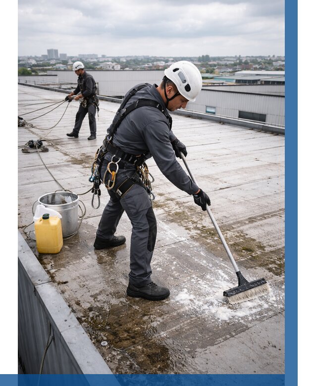 Очистка крыши по графику в Барнауле от 7587 р. | ВЫСОТНИК-Брн