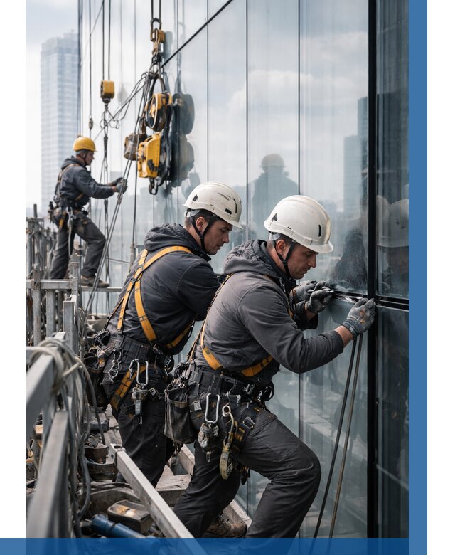 Структурное остекление фасадов в Барнауле от 9610 р. | ВЫСОТНИК-Брн