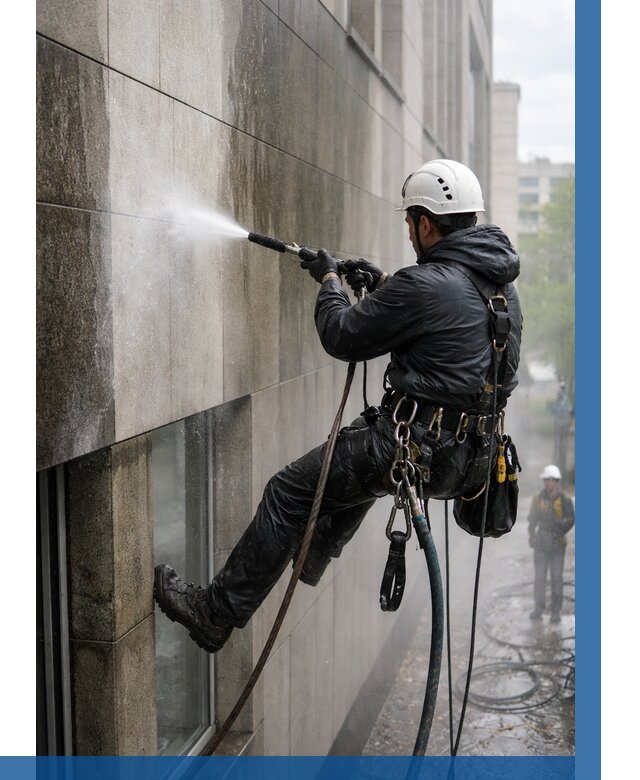 Гидроструйная очистка поверхностей в Барнауле от 860 р. | ВЫСОТНИК-Брн