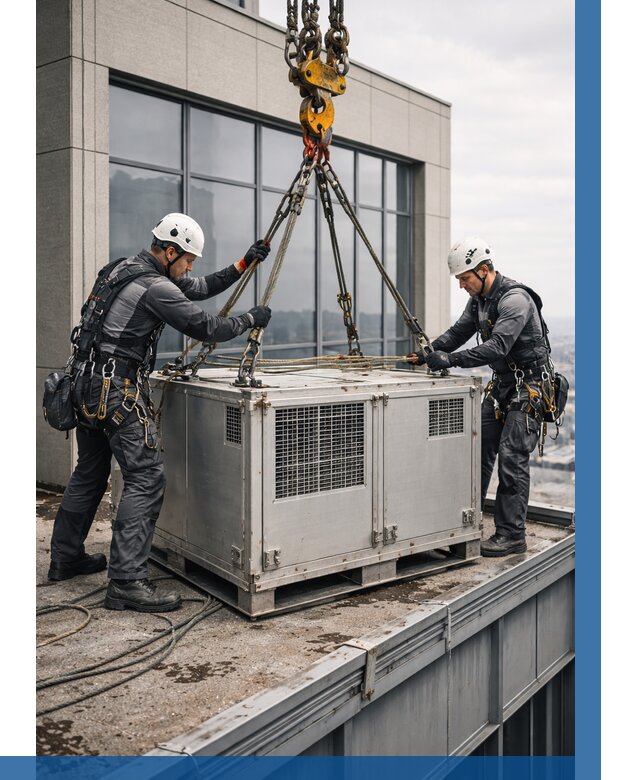 Такелажные работы на высоте в Барнауле от 8093 р. | ВЫСОТНИК-Брн