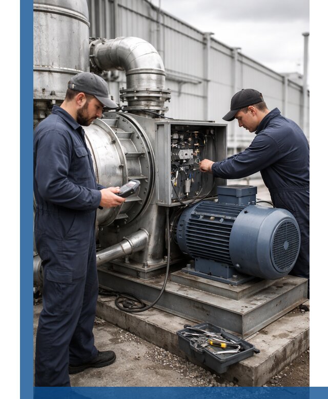 Техническое обслуживание промышленного оборудования в Барнауле