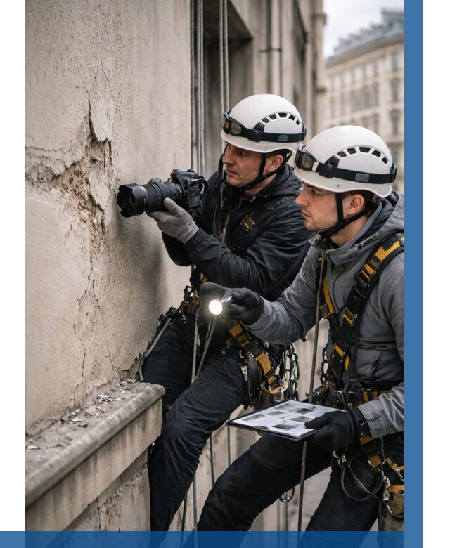 Фотофиксация дефектов фасада в Барнауле от 4552 р. | ВЫСОТНИК-Брн