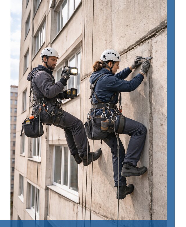 Обследование межпанельных швов в Барнауле от 1821 р. | ВЫСОТНИК-Брн