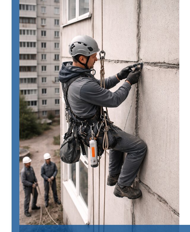 Обследование межпанельных швов и герметизация в Барнауле